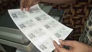 How to Make ID card 8 copy A4 paper digital Ricoh MP2852 ID card CNIC ke 8 copy A4 paper kise kare [upl. by Meenen186]