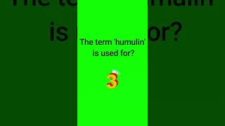 The term humulin is used for [upl. by Kirbee]