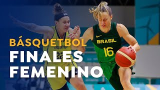 BÁSQUETBOL  Oro femenino Brasil vs Colombia [upl. by Ahsenroc]