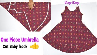 Simple Short Dress Cutting and stitching Step By Step [upl. by Nelleeus]