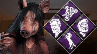 We used the WIGGLE BUILD in dead by daylight  Survivor Perk Builds [upl. by Ynner]