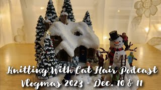 Knitting Vlogmas 2023 Days 10 amp 11  Wild in the Woods Advent  Christmas Stocking [upl. by Takeshi]