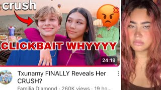 Reacting to Familia Diamond’s Receng Video  Clickbait  DISAPPOINTED ☹️ [upl. by Hsekin88]