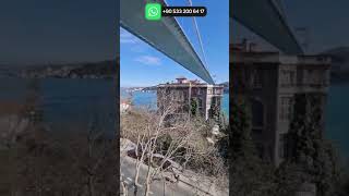 Waterfront Apartment For Sale With Bosphorus View In Istanbul  Property in Turkey [upl. by Schwartz]