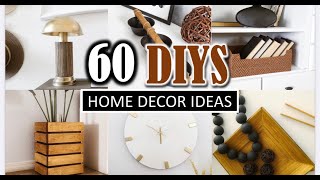 60 DIY HOME DECOR IDEAS  HACKS you Actually Want To MAKE FULL TUTORIALS [upl. by Acassej]