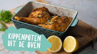 Kippenpoten uit de oven met Ras el Hanout [upl. by Narmak]