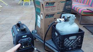 Pulsar Model GD400BN 4000 peak watts generator review [upl. by Stearne]