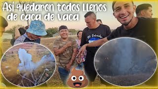 No te pierdas la gran explosión de caca de vaca Así quedo la Plaga después de este gran experimento [upl. by Sammons220]