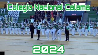 Banda Estudiantil Colegio Nacional Calama👑Inicio del 2do Festival de Bandas Cochabamba👑2024 [upl. by Nabal]