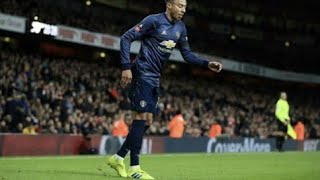 Jesse lingard moonwalk celebration vs arsenal [upl. by Fitz368]