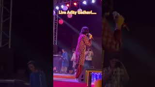 Aditya Gadhvi live live livegarba adityagadhvi garba navratri2024 mandali garba2024 mandli [upl. by Vachel]