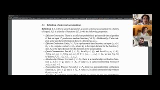 9 Universal Accumulators with Efficient Nonmembership Proofs feat Alessandro Ricottone [upl. by Enahc]