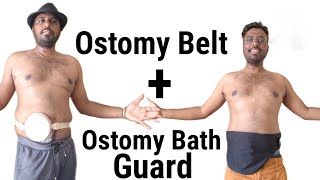 Ostomy belt for support  Stoma belt with pouch  Colostomy belt amp Urostomy belt amp ileostomy belt [upl. by Lezned]