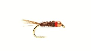 Red Neck Beadhead Pheasant Tail Nymph from Fulling Mill [upl. by Janifer290]