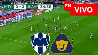 🔴 MONTERREY VS PUMAS PARTIDO EN VIVO  LEAGUES CUP [upl. by Hollenbeck]