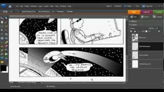 Gradients in Photoshop  Using Linear Gradients for your Comic Pages [upl. by Notsirk360]