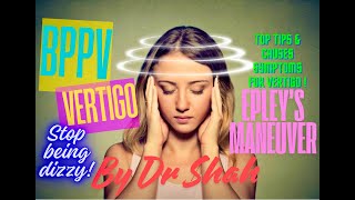 What is BPPV amp VertigoEpleys Maneuver Explained To Relieve Symptomshealthawarenessbppv vertigo [upl. by Ahsieyn]