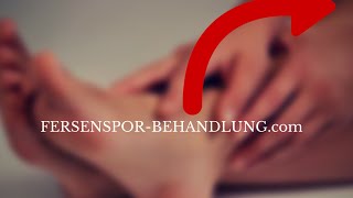 Stosswellentherapie zur Fersenspor Behandlung  NDR Visite [upl. by Elleunamme806]