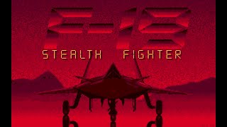 F19 Stealth Fighter Atari ST – Écrantitre – 1080p [upl. by Kreda]