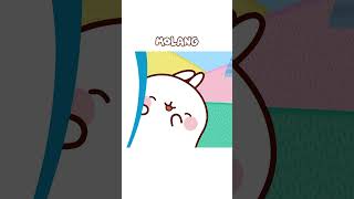 CUTE Molang Gives Piu Piu A GIFT molang shorts shortsfeed funnycartoon cartoonforkids [upl. by Sexton]