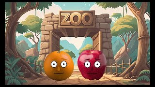 Pip And Zest Go To The Zoo Animated Zoo Adventure [upl. by Eeryt155]