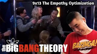 SHELDONS HERE The Big Bang Theory 9x13 The Empathy Optimization Reaction [upl. by Hnirt94]