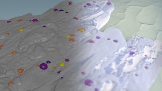 Liquid pouring with chips in Houdini part 1 [upl. by Pernell]