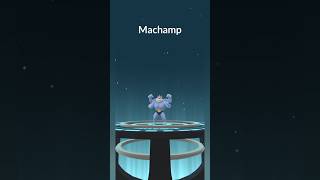 Evolve Machoke To Machamp pokemon pokemongo [upl. by Orms]