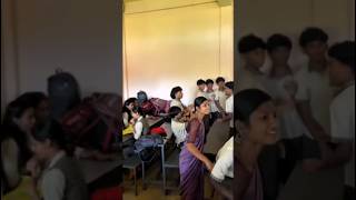 Students rocked teacher shocked 🤣 Unexpected fighting prank our miss 🤣 anguvaanakonilu collegelife [upl. by Llertnauq]