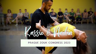 Kassio amp Nadia  Zouk Demo  Prague Zouk Congress 2023 [upl. by Millhon789]