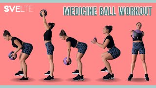 10 Minute Medicine Ball Core Workout For Beginners [upl. by Lawry]