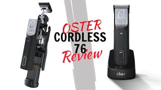 Black Oster Cordless 76 Worth It  UNBOXING [upl. by Notlok954]