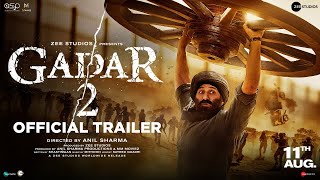 Gadar2 Official Trailer  11th August  Sunny Deol  Ameesha Patel  Anil Sharma  Zee Studios [upl. by Ellerad]