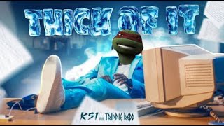 Rapheal  Thick Of It TMNT 2012 AI Cover [upl. by Prent931]