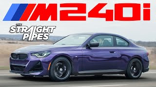 SO FAST 2022 BMW M240i Car Review [upl. by Eartha]