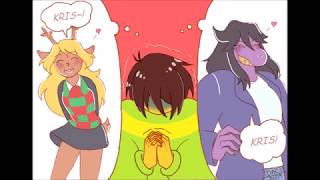 Krusielle Confusion Deltarune Comic Dub [upl. by Fidelity]