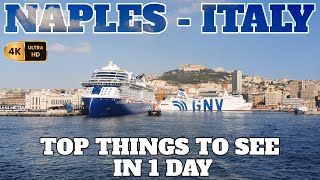 NAPLES  NAPOLI ITALY  WHAT TO SEE IN 1 DAY  TRAVEL GUIDE  4K  2023 [upl. by Vander]