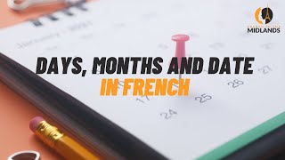 How to say the Days Months and Date in French [upl. by Jariv]