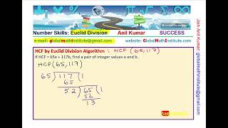 Solve HCF Equation Application  Euclid Division Method to Find HCF [upl. by Nomra734]