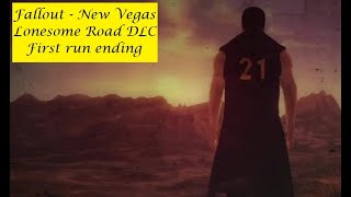 Fallout  New Vegas  Lonesome Road DLC Ending [upl. by Llednew]