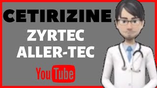 💊What is CETIRIZINE Dosage uses warnings side effects of hydrochloride tablets ZYRTEC💊 [upl. by Amej]