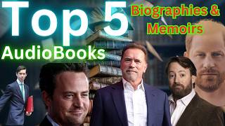 Top 5 Audiobooks in Biographies amp Memoirs  Best Audiobooks 2024 [upl. by Aubrette]