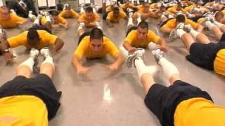 Navy Boot Camp Physical Fitness [upl. by Sucul]