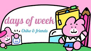 Days of week  Namanama hari dalam bahasa inggris [upl. by Gerti]