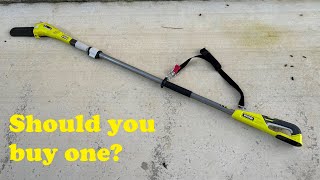 Ryobi Pole Pruner Updated Review [upl. by Suilmann]