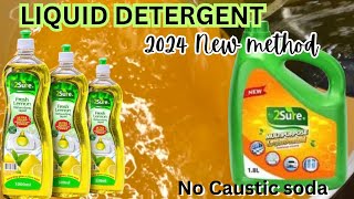 HOW TO MAKE LIQUID DETERGENT in 2024 as a BEGINNER [upl. by Egamlat]