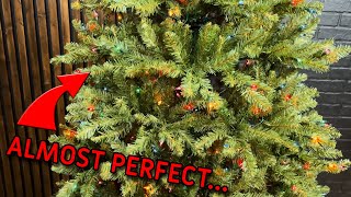 National Tree Company PreLit Dunhill Fir Artificial Christmas Tree  Review [upl. by Flodnar]