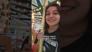 I rode the carousel in the mall 😂🎠 Tulsa Vlog Pt4 vlog mall carouselride [upl. by Etyam]