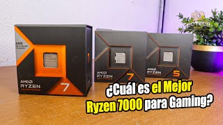 Ryzen 7 7800X3D vs Ryzen 7 7700X vs Ryzen 5 7600X Review ¿cuál debo comprar para jugar en mi PC [upl. by Sukin]