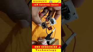 12V inverter boost 220V circuit production Technology experiment howtomakeinverterathome [upl. by Azaria483]